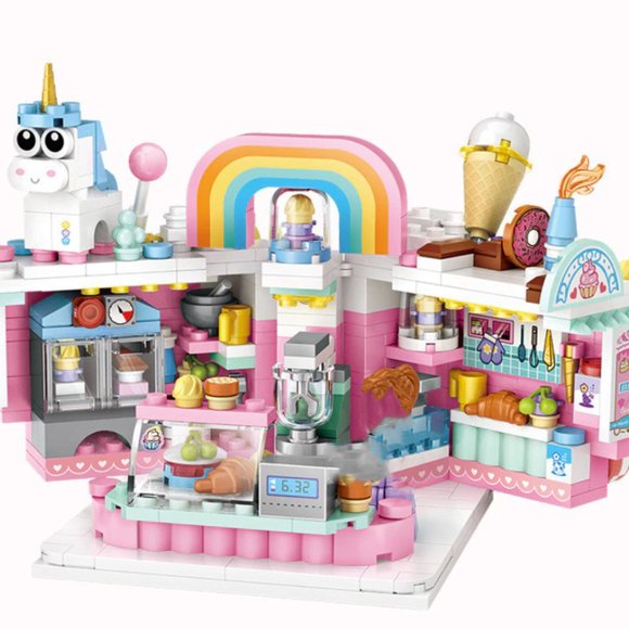 LOZ MINI Blocks - Kids Building Toys DIY Bricks - Dessert Shop - Picture 4 of 4